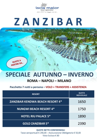 SPECIALE ZANZIBAR 2025 ZANZIBAR