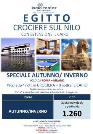 CROCIERA SUL NILO 2025 CROCIERE SUL NILO