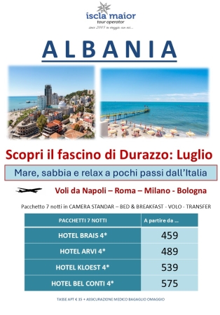 Albania a Luglio - scopri il fascino di Durazzo 
