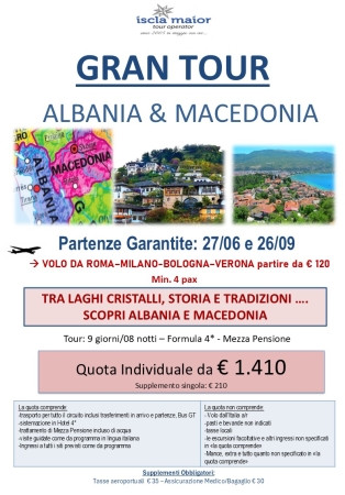 Gran Tour Albania & Macedonia 