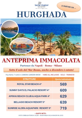 Hurghada - Anteprima Immacolata HURGHADA